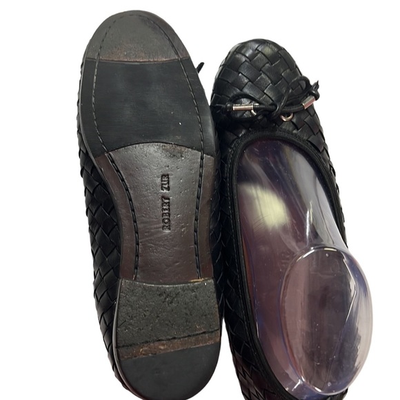 Robert Zur Basket Weave Flats Black - Picture 4 of 6